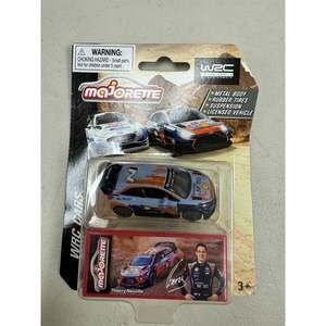 Majorette Hyundai i20 WRC Car Metal Thierry Neuville Blue Shell 1:64 NIP 2021